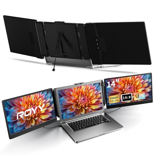 LAPTOPMO TRIPLE SCREEN 14インチ YUTOO 14 Inch Triple Monitor